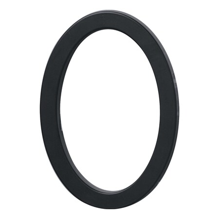 Hy-Ko 4In Black Floating Mount Number 0, 3PK A15089